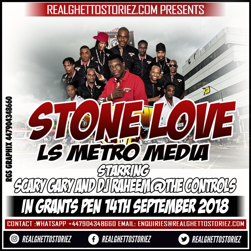 STONE LOVE LS METRO MEDIA IN GRANTS PEN 14TH SEPTEMBER 2018