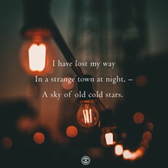 Lost Ways [naviarhaiku251 - I have lost my way]