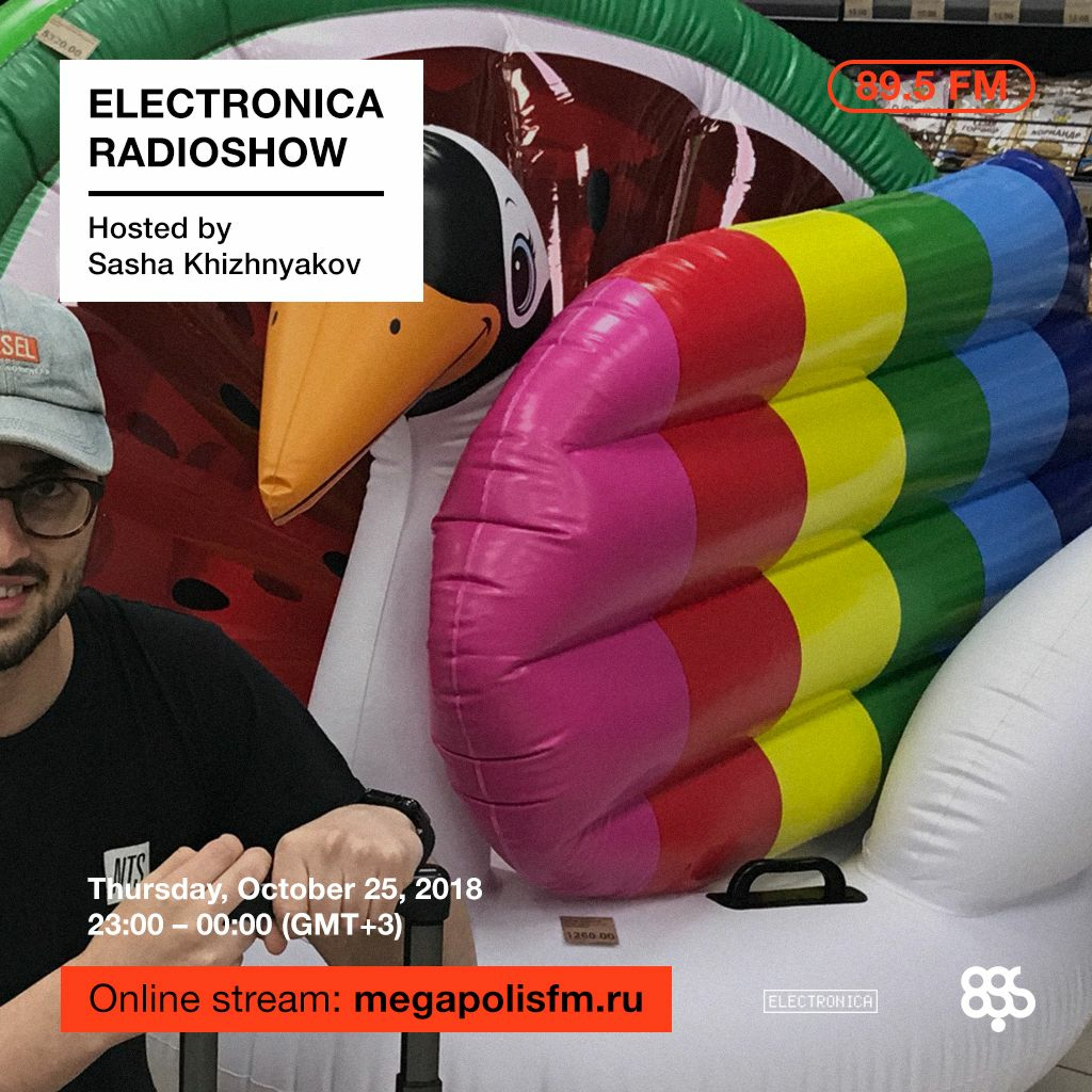 Electronica Radioshow @ Megapolis 89.5 FM – 25.10.2018 w/ Sasha Khizhnyakov