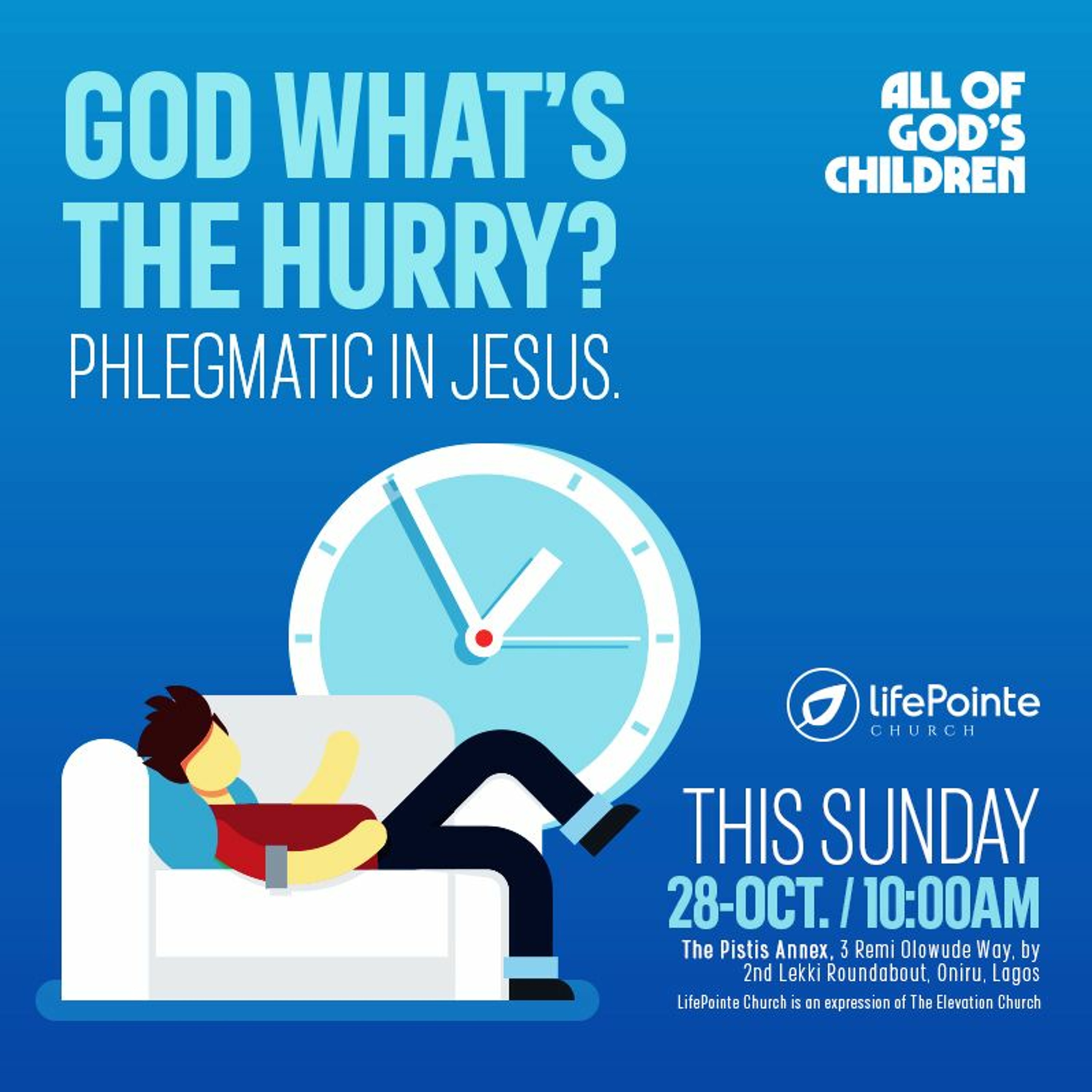 God What's The Hurry?: Phlegmatic in Jesus episode artwork