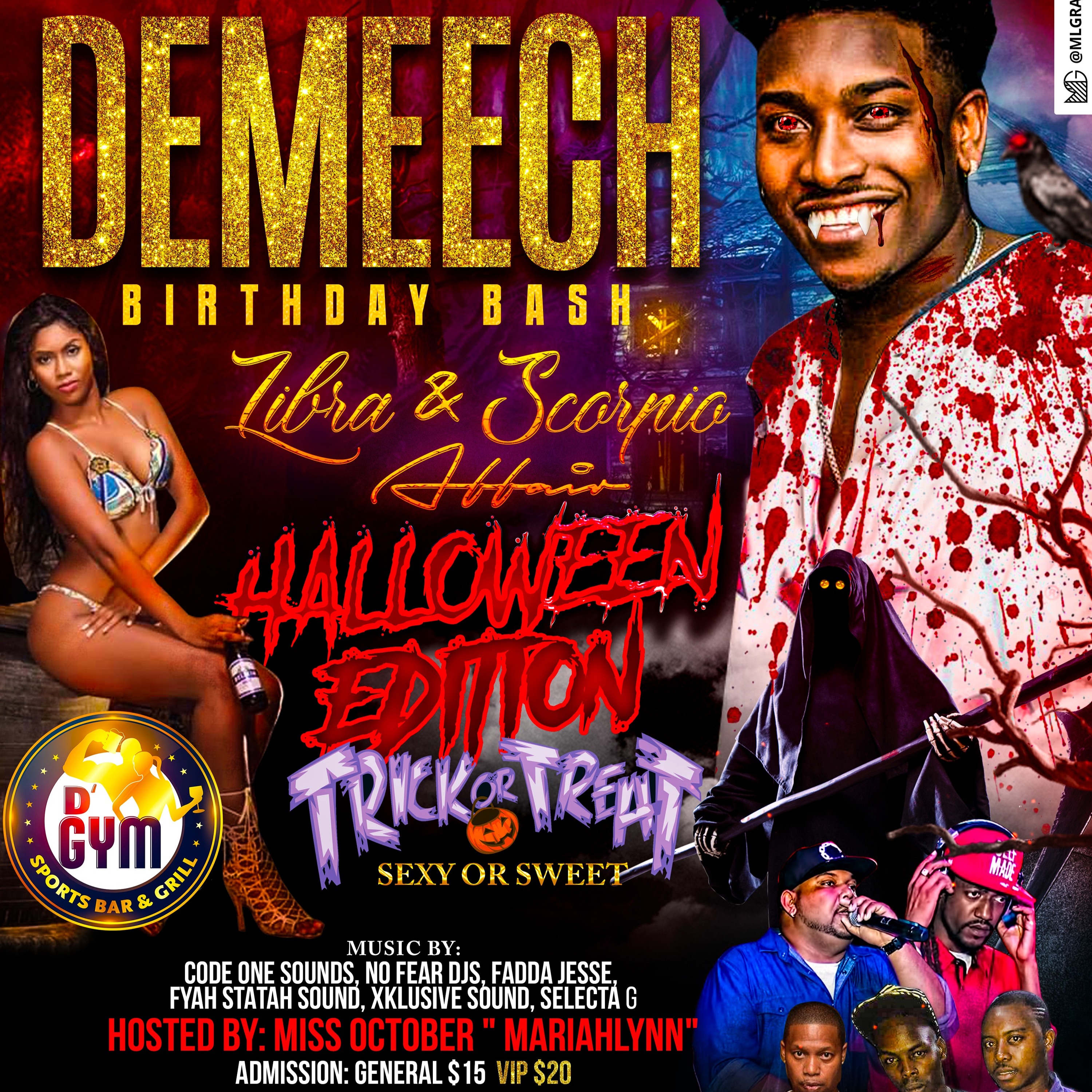 FYAHSTATAH LIVE DEMEECH BDAY BASH @ D GYM episode artwork