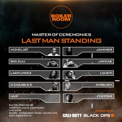 Last Man Standing: D Double E, Novelist, Jaykae, Lady Lykez, Big Zuu & more | BR x Call Of Duty