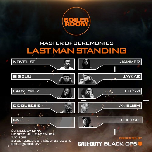 Last Man Standing: D Double E, Novelist, Jaykae, Lady Lykez, Big Zuu & more | BR x Call Of Duty