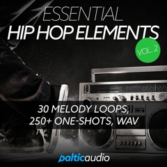 Essential Hip Hop Elements Vol 2 (30 Melody Loops, 250+ Oneshots, WAV)