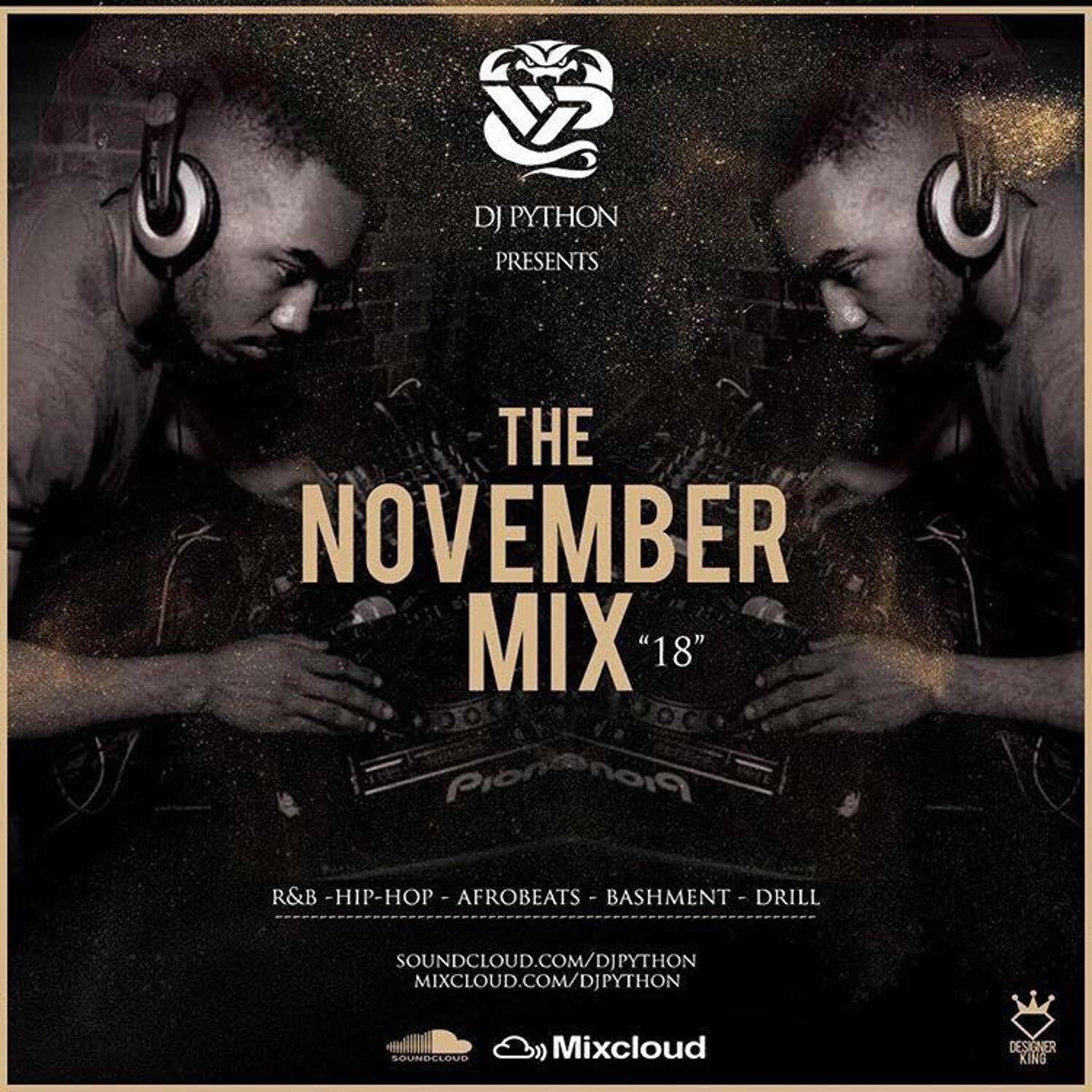 Dj Python's November 2018 Mix (Hip Hop, R&B, Drill, Bashment, Afrobeats) episode artwork