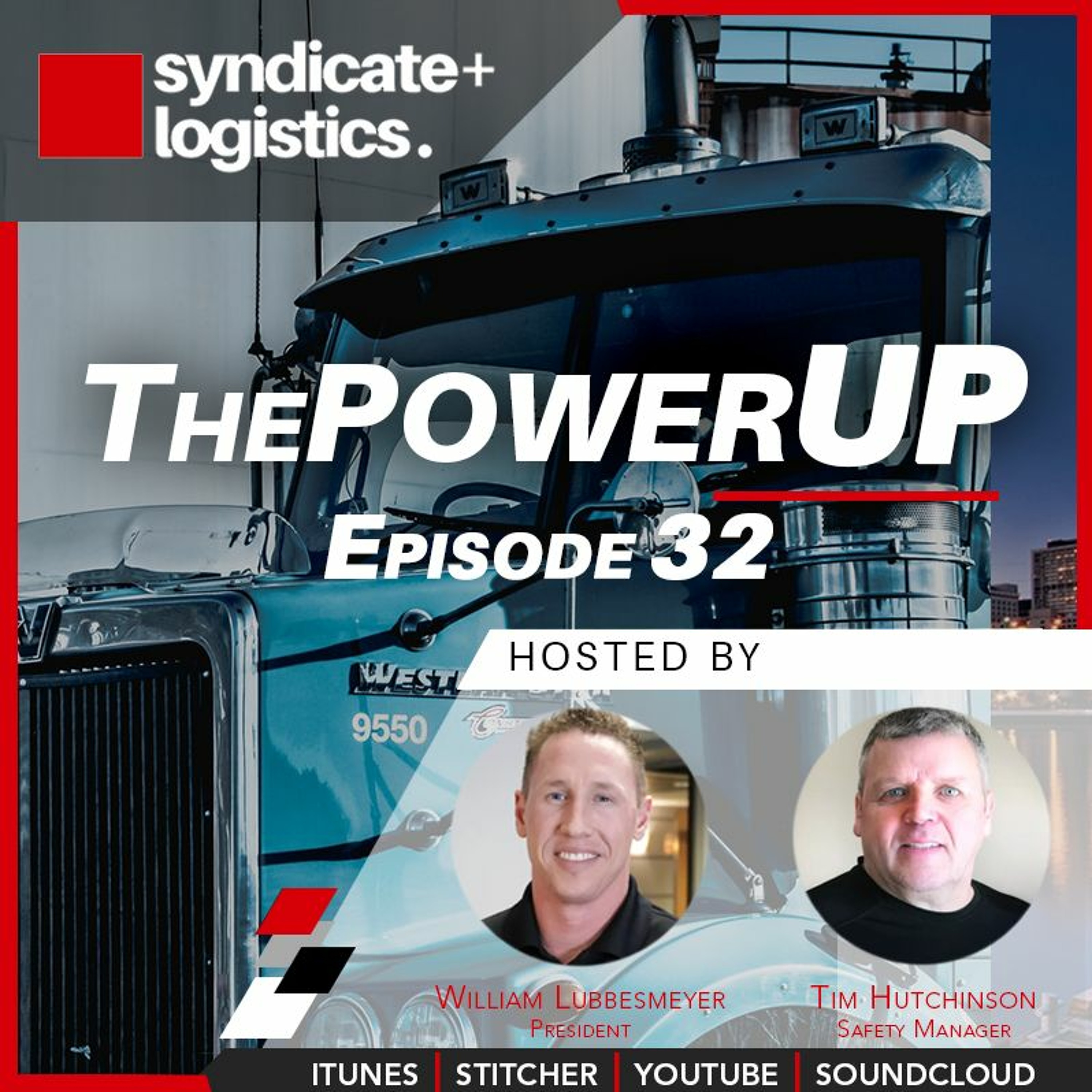 The Power Up | Episode 32: Trucking Industry News | Syndicate Logistics episode artwork