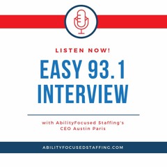 Easy 93.1 Radio Interview AFS Unitied Way - MISSION UNITED  Partnership