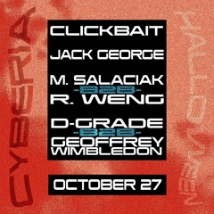 Jack George at Cyberia Halloween