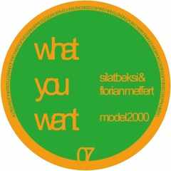 WOW07 - Silat Beksi & Florian Meffert - Model 2000