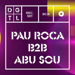 Pau Roca b2b Abu Sou @ DGTL festival Barcelona 10.08.2018