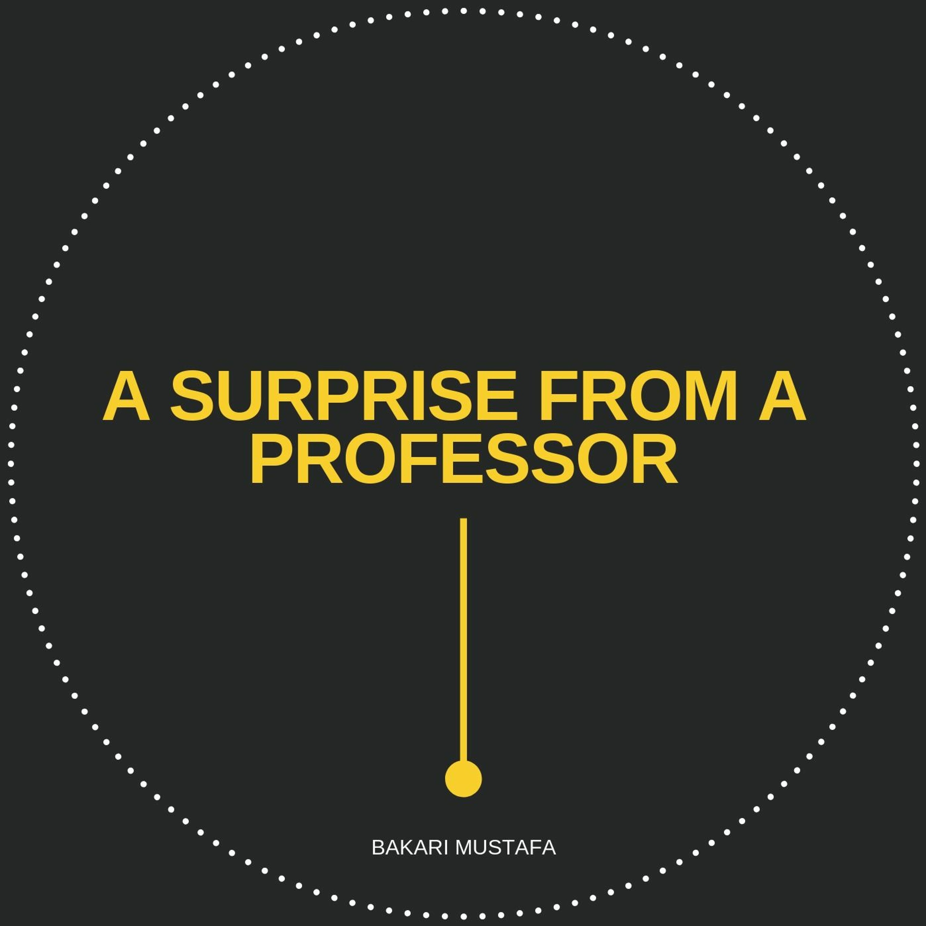 A Surprise From A Professor episode artwork