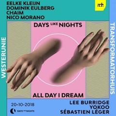 Nico Morano at ADE2018 - Days Like Nights showcase - Westerunie (20/10/2018)