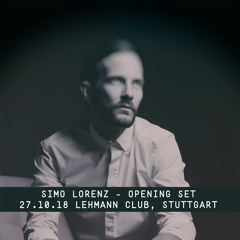Opening Set @ Lehmann 27.10.18