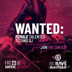 Be Rave female techno dj contest - Charlott