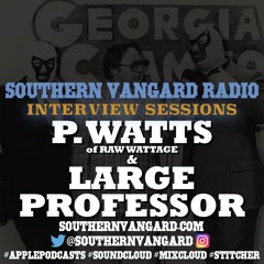 P. Watts & Large Professor - Southern Vangard Radio Interview Sessions