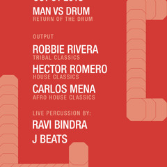 Hector Romero Live at Output Man Vs Drums Halloween 2018