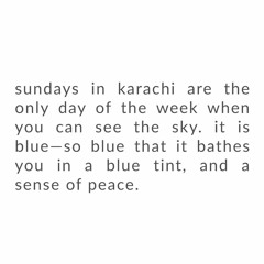 Karchi Sundays