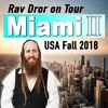 Miami 2 - The Purpose of Life's Ups and Downs - Rav Dror on Tour 2018 USA: