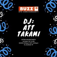 [HARDGROOVE TECHNO SET] BUZZx3 8th Anniversary @R LOUNGE