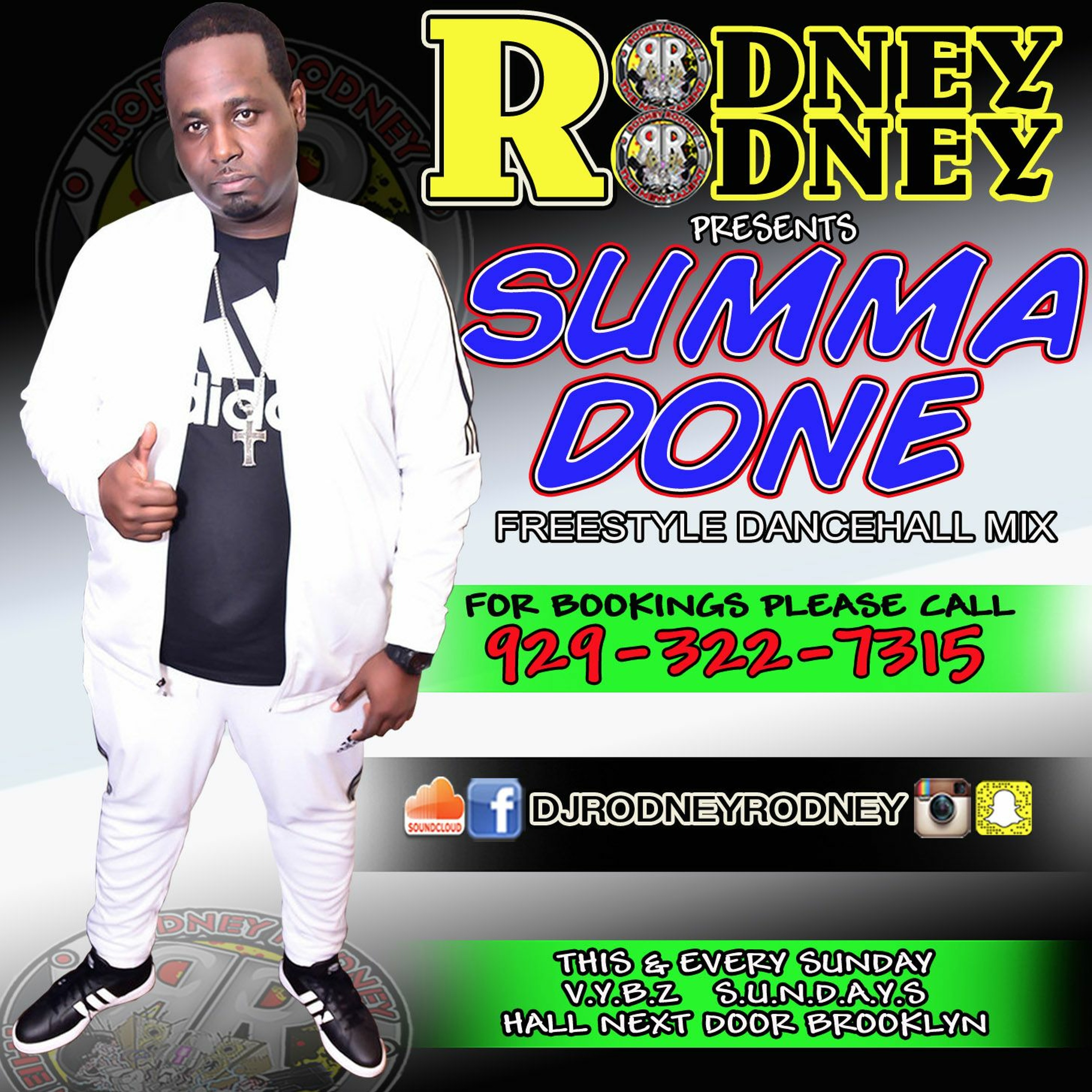 RODNEYRODNEY PRESENTS SUMMA DONE FREESTYLE DANCEHALL MIX 2018 episode artwork