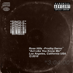 Act Like You Know Me (feat. Rose Hills)