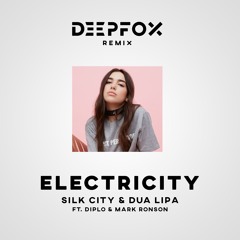 Dua Lipa & Silk City - Electricity ( DeepFox Remix ) ft. Diplo & Mark Ronson ( BUY=FREE DOWNLOAD )