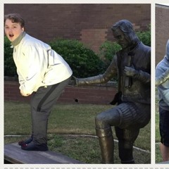 we were doing parkour and damian rolled his ankle like a pussy so we went in and rapped part .5