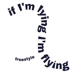 If I'm lying I'm flying freestyle