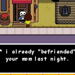 The Song That Plays When You Fight Sans Deltarune