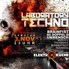 PARANOIA @ Laboratory Techno [Elektroküche Köln] 03.11.2018