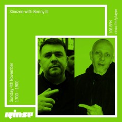 Slimzee with Benny Ill - 4th November 2018
