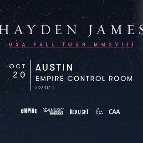 Hayden James Support Empire Control Room Austin Tx 10