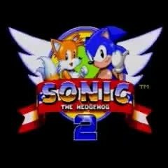 Sonic 2 Title Screen (With Sparkles)