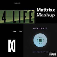 DJ SNAKE, Wuki - Pon De 4 Life (Habstrakt & Nitti Gritti) [Mattrixx Mashup]