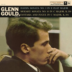Mozart - Fantasia (Prelude) and Fugue for Piano in C Major K.394 (383a) - Glenn Gould (1958)