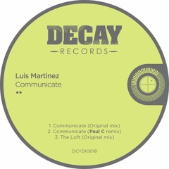 Communicate - Paul C remix