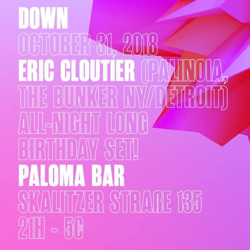 Eric Cloutier - Live at Down : 31.10.2018