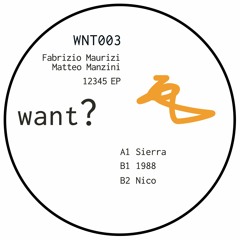 WNT003 - Fabrizio Maurizi & Matteo Manzini - A1 Sierra