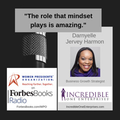 Darnyelle Jervey Harmon is a business growth strategist at Incredible One Enterprises (IncredibleOneEnterprises.com); she helps business owners connect messaging and marketing to sales, systems and scalability, so they can profitably impact the world.