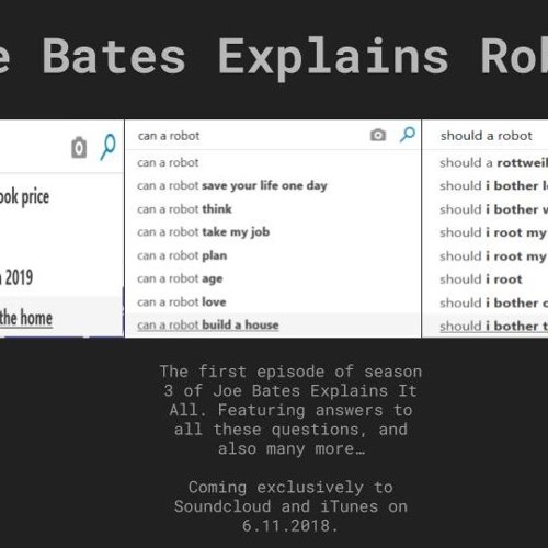 Joe Bates Explains Robots