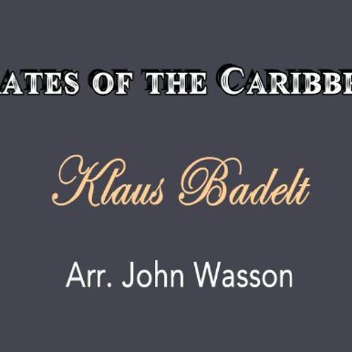 pirates of the caribbean arr john wasson
