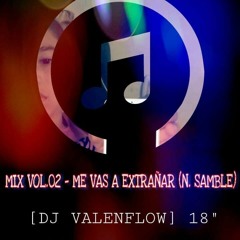 Mix Vol.02 - Me vas A Extrañar (N.SAMBLE) [DJ VALENFLOW] 18''