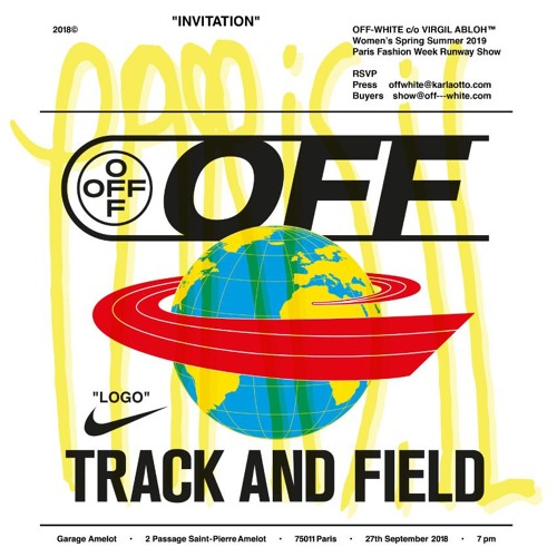 Off white clearance release calendar 2019
