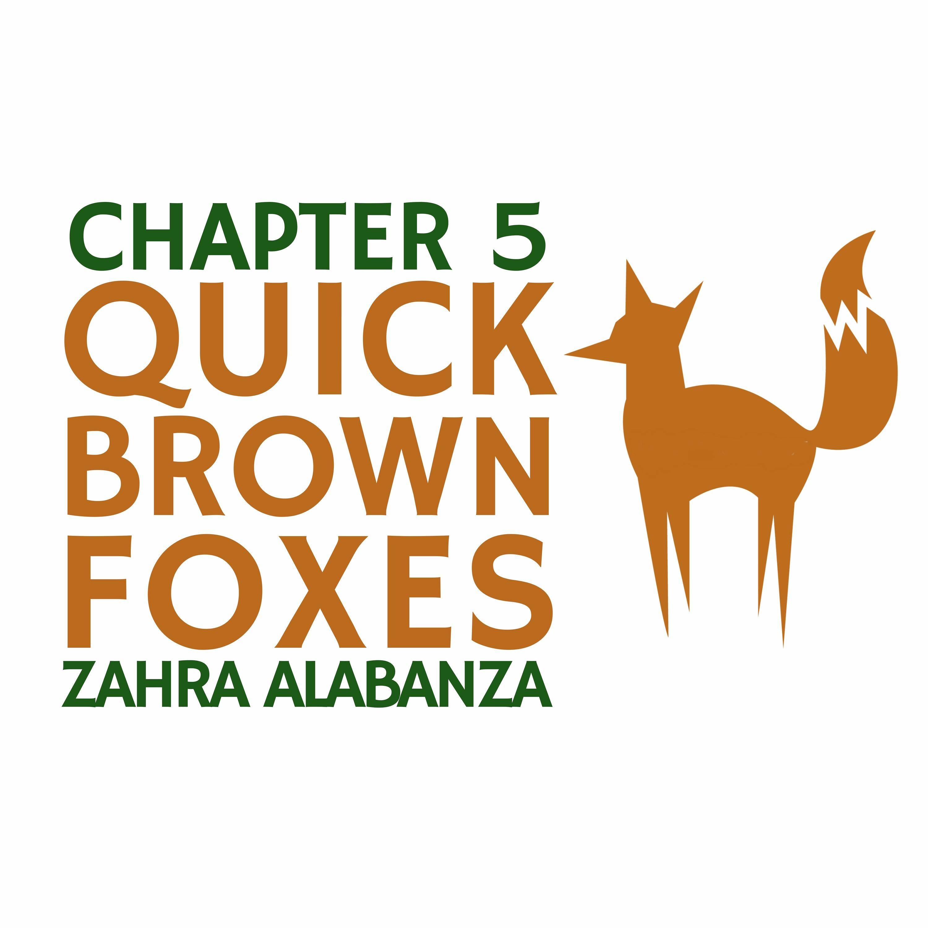 Chapter 5: zahra alabanza