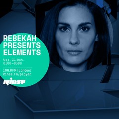 Rebekah presents Elements - 31st October 2018