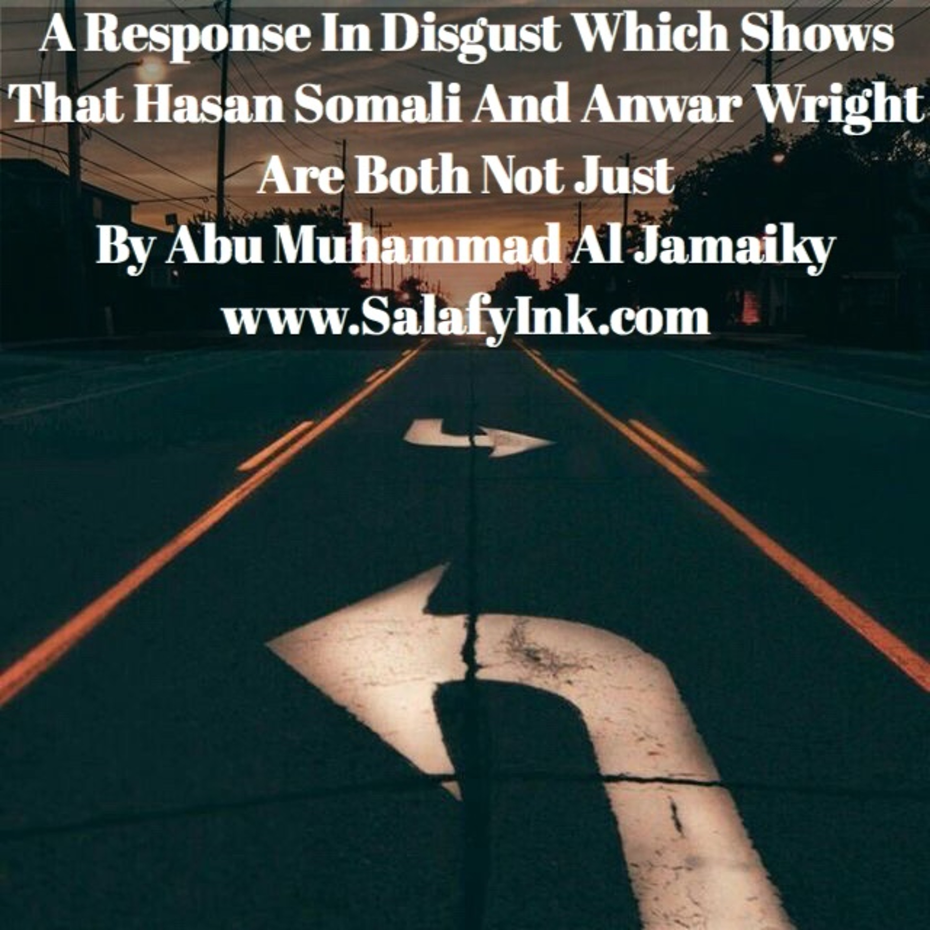 A Response In Disgust Which Shows That Hasan Somali And Anwar Wright Are Both Not Just episode artwork