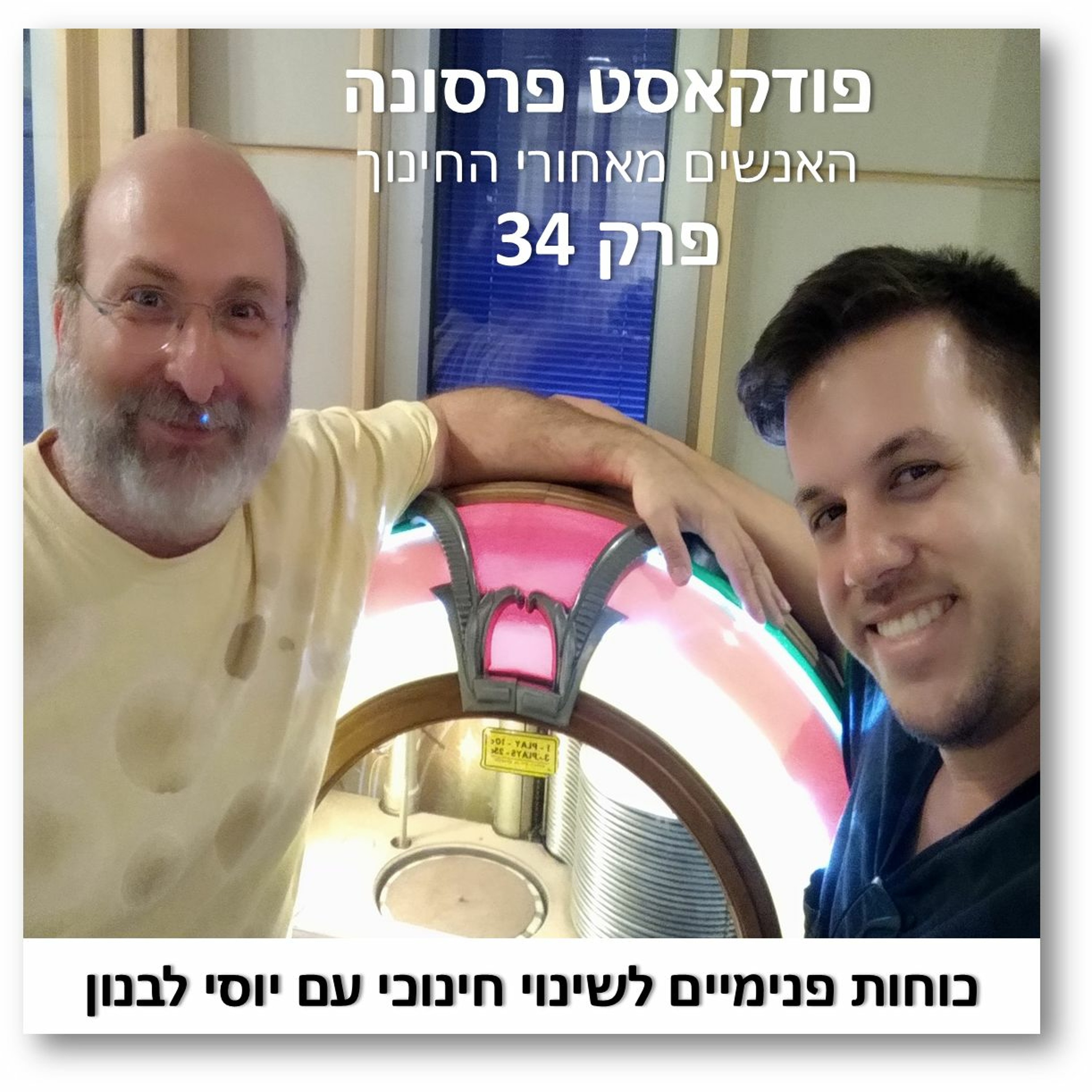 פרסונה פרק 34 - כוחות פנימיים לשינוי חינוכי עם יוסי לבנון פרסונה – פודקאסט על חינוך עם ניב מורגנשטרן פרסונה פרק 34 - כוחות פנימיים לשינוי חינוכי עם יוסי לבנון