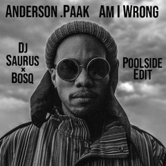 Anderson .Paak x Poolside - Am I Wrong [Saurus x BOSQ Reheat]