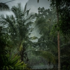Rain and thunder in Thailand
