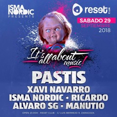 Alvaro SG @ Its All About Music :: Reset Club - 22.09.2018